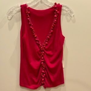 Vintage Naeem Khan 100% Super Fine Cashmere Tank